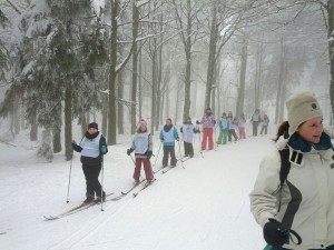 Langlaufskifahren